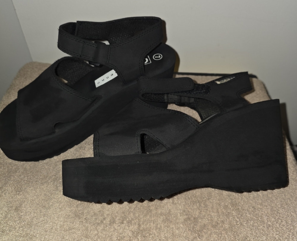 ellemenno Black Espadrille Sandals - Picture 5 of 5